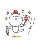 mottoのVくまさん♡家族連絡にも（個別スタンプ：23）