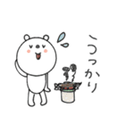 mottoのVくまさん♡家族連絡にも（個別スタンプ：28）