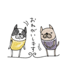 mottoの犬と過ごす日々♡犬の日（個別スタンプ：14）