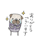 mottoの犬と過ごす日々♡犬の日（個別スタンプ：17）