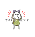 mottoの犬と過ごす日々♡犬の日（個別スタンプ：26）