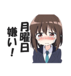 心が折れた社畜OLちゃん【会社員・仕事】（個別スタンプ：12）