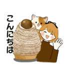スイーツを添えて ♡ リボンちゃん編（個別スタンプ：3）