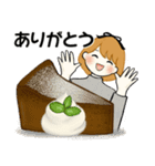 スイーツを添えて ♡ リボンちゃん編（個別スタンプ：9）