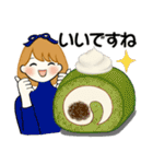 スイーツを添えて ♡ リボンちゃん編（個別スタンプ：17）