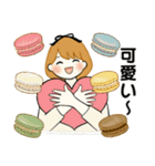 スイーツを添えて ♡ リボンちゃん編（個別スタンプ：20）