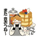 スイーツを添えて ♡ リボンちゃん編（個別スタンプ：34）
