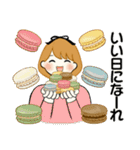スイーツを添えて ♡ リボンちゃん編（個別スタンプ：37）