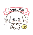 愛犬家さんのわんこ♡マルチーズ【挨拶】（個別スタンプ：10）