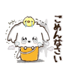 愛犬家さんのわんこ♡マルチーズ【挨拶】（個別スタンプ：22）
