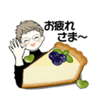 スイーツを添えて ♡ シニアちゃん編（個別スタンプ：13）