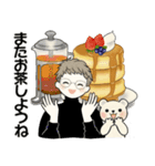 スイーツを添えて ♡ シニアちゃん編（個別スタンプ：34）