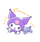 クロミ クレヨンタッチ（個別スタンプ：10）
