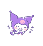 クロミ クレヨンタッチ（個別スタンプ：18）