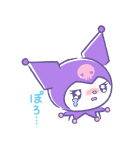クロミ クレヨンタッチ（個別スタンプ：30）