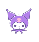 クロミ クレヨンタッチ（個別スタンプ：33）
