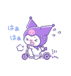 クロミ クレヨンタッチ（個別スタンプ：38）