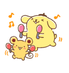 ポムポムプリン チームプリンでちゅ！（個別スタンプ：8）