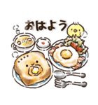愛犬家のわんこと判子♡シロ[食べ物vol,2]（個別スタンプ：10）