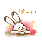 鳥獣戯画【水彩スタンプ】（個別スタンプ：7）