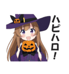 ハロウィンガールズ【秋・仮装・コスプレ】（個別スタンプ：2）