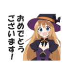 ハロウィンガールズ【秋・仮装・コスプレ】（個別スタンプ：20）