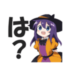 ハロウィンガールズ【秋・仮装・コスプレ】（個別スタンプ：30）