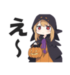 ハロウィンガールズ【秋・仮装・コスプレ】（個別スタンプ：31）
