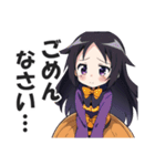 ハロウィンガールズ【秋・仮装・コスプレ】（個別スタンプ：33）