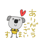 mottoのゆるかわアニマル♡冬（個別スタンプ：9）