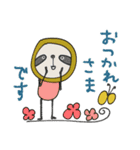 mottoのゆるかわアニマル♡冬（個別スタンプ：13）