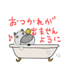 mottoのゆるかわアニマル♡冬（個別スタンプ：16）