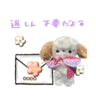 本物のぬいぐるみ♡愛犬わんこ/ふわプク/1（個別スタンプ：39）
