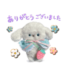 本物のぬいぐるみ♡愛犬わんこ/ふわプク/2（個別スタンプ：5）