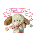 本物のぬいぐるみ♡愛犬わんこ/ふわプク/2（個別スタンプ：7）