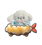 本物のぬいぐるみ♡愛犬わんこ/ふわプク/2（個別スタンプ：15）