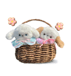 本物のぬいぐるみ♡愛犬わんこ/ふわプク/2（個別スタンプ：20）