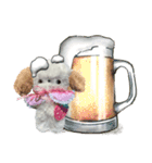 本物のぬいぐるみ♡愛犬わんこ/ふわプク/2（個別スタンプ：24）
