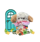 本物のぬいぐるみ♡愛犬わんこ/ふわプク/2（個別スタンプ：27）
