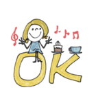 mottoのおとな女子スタンプ♡丁寧（個別スタンプ：13）