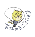 mottoのゆるかわアニマル♡運動（個別スタンプ：1）