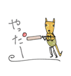 mottoのゆるかわアニマル♡運動（個別スタンプ：21）