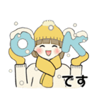 ほのぼのボブちゃん 2 ♡ やさしい冬（個別スタンプ：6）