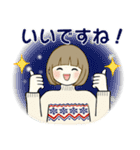 ほのぼのボブちゃん 2 ♡ やさしい冬（個別スタンプ：26）