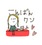 mottoのおとな女子スタンプ♡デカ文字（個別スタンプ：3）