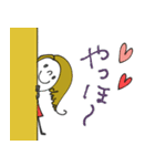 mottoのおとな女子スタンプ♡デカ文字（個別スタンプ：6）