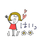 mottoのおとな女子スタンプ♡デカ文字（個別スタンプ：14）