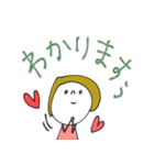 mottoのおとな女子スタンプ♡デカ文字（個別スタンプ：16）