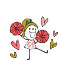 mottoのおとな女子スタンプ♡デカ文字（個別スタンプ：18）