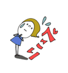 mottoのおとな女子スタンプ♡デカ文字（個別スタンプ：26）